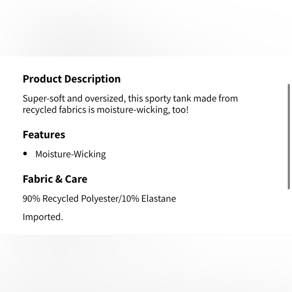 Fabletics • Dry-Flex muscle tank - Picture 3 of 4